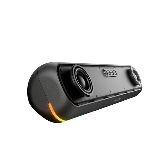 FASTER RYZO Z16 Sound Bar – 16W Powerful Stereo Audio Speaker for TV, PC & Gaming